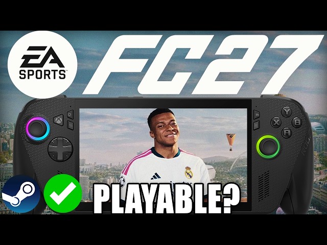 EA SPORTS FC 27 ROG XBOX ALLY X Performance: Is it Playable?