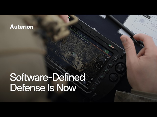 Software-Defined Defense Is Now | Auterion