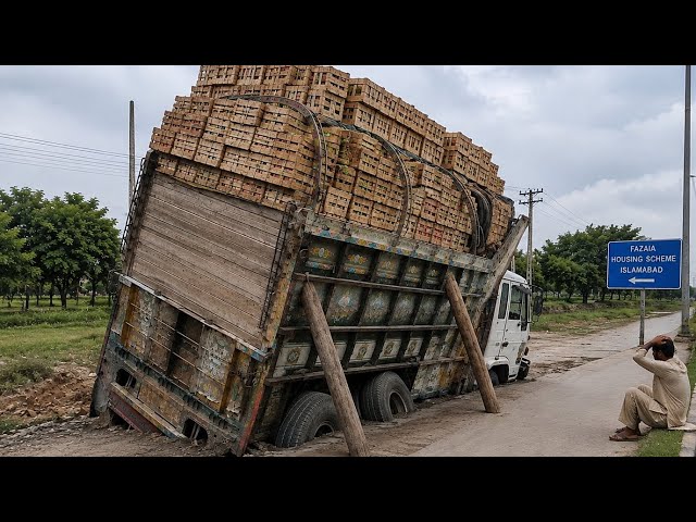 Overloaded Truck Rear Axle Completely Broken! Front Axle Destroyed | Incredible Heavy Truck Repair