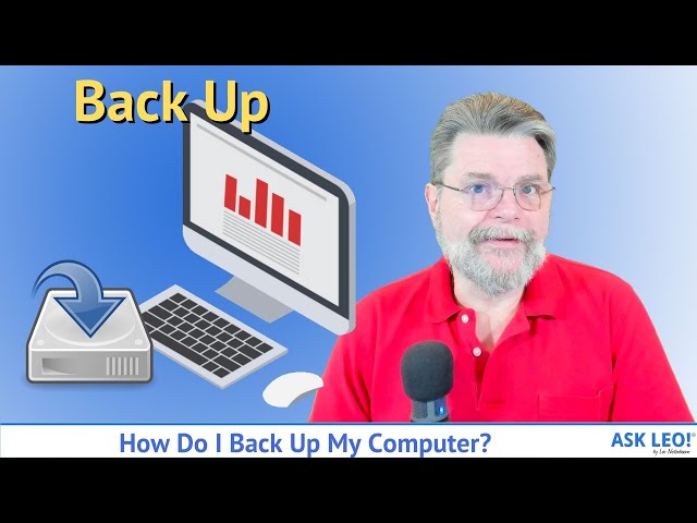 How Do I Back Up My Computer?