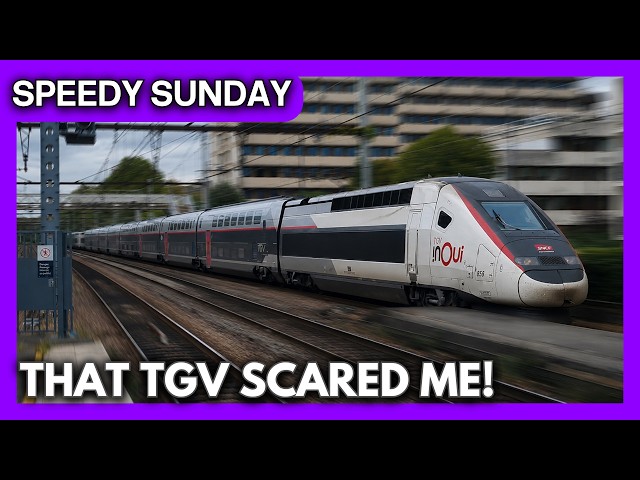 NEVER TURN YOUR BACK ON A TGV! 😂🚆 | Speedy Sunday