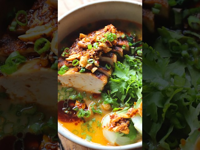 Peanut Butter Chicken Udon