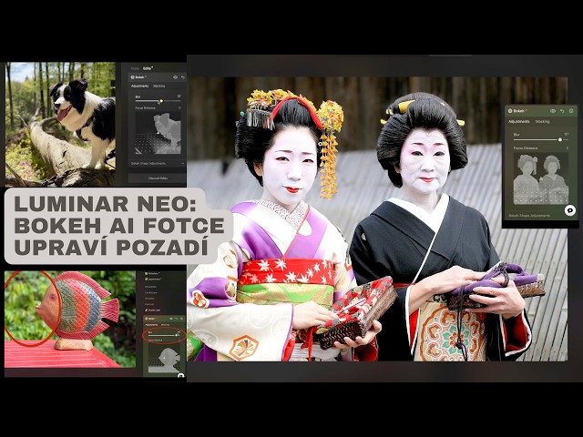 Luminar Neo: Bokeh AI vykouzlí rozmazané pozadí