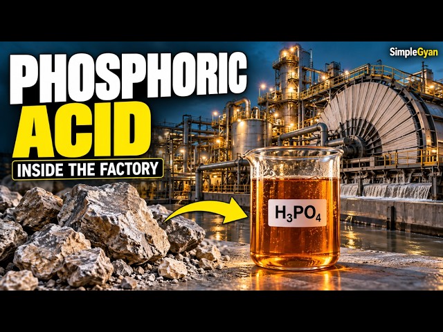 How Phosphoric Acid Is Made | Inside the Wet Process Fertilizer Plant