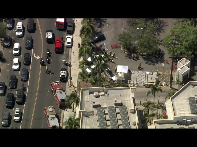 Car strikes pedestrians at L.A. Trader Joe's