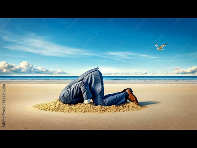 This is WHY the whole of humanity has its HEAD in the SAND!  They are Completely blind!