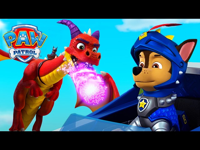 Chase and the Baby Dragons! 🐲 - PAW Patrol - Cartoons for Kids