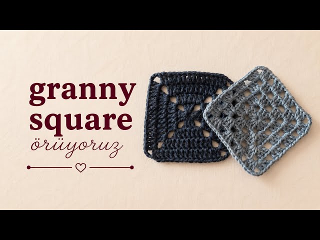  KARE ◽️MOTİF ÖRÜYORUZ | GRANNY SQUARE TUTORIAL 