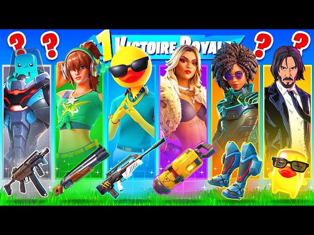 RANDOM SEASON 3 SKIN CHALLENGE! FORTNITE Battle Royale Chapter 7 Challenge