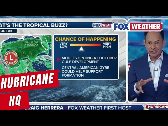 Long-range signals show the potential for tropical mischief in the Gulf in October