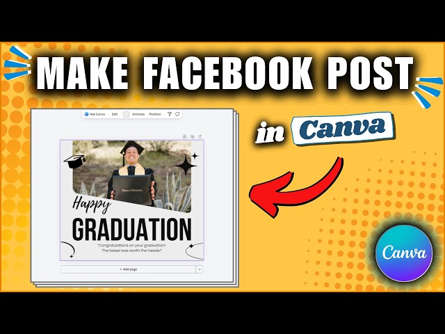 How to Make a Facebook Post Using Canva