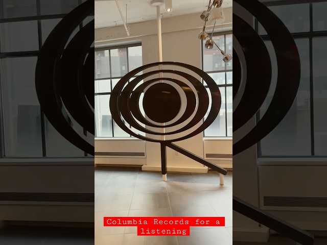 Visit to Columbia Records/ Sony Music for a listening session! #columbiarecords #sonymusic #artist