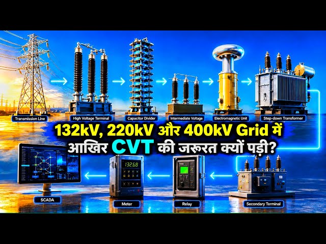 Substation में CVT क्यों लगाया जाता है? | CVT Full Working Principle in Hindi
