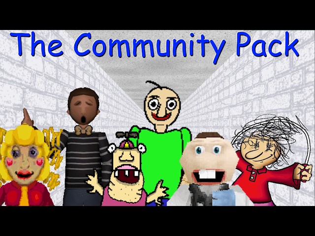 Baldi's Basics Plus The Community Pack (BB+ Mod)