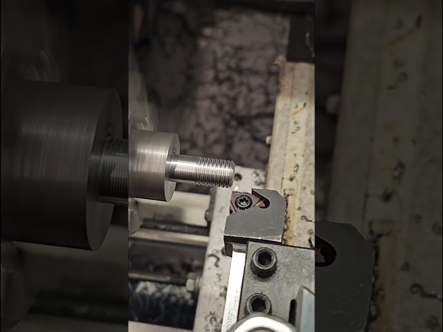 Short version, Making an M10x1.5 screw thread on the Techno metalworking lathe CNC.