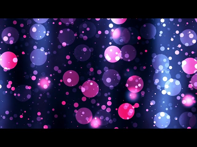 Relaxing Circular Purple and Pink Moving Particles 4K Relaxing Screensaver Abstract Background