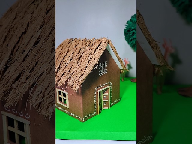 Hut Model for School Projects/ Kaccha House Model/ Types Of Houses