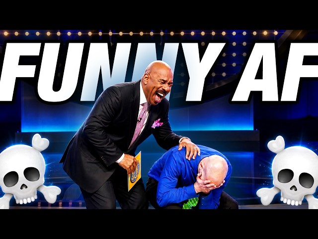 Most Hilarious Fast Money Answers END Steve Harvey!
