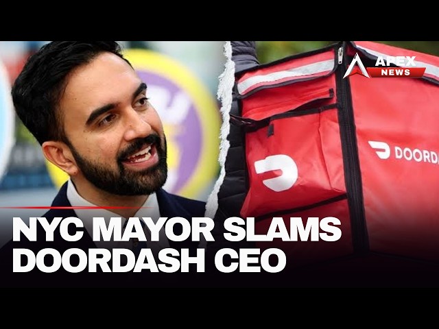 Mamdani vs DoorDash CEO: NYC Mayor SLAMS DoorDash CEO Over ‘Greedy Algorithm’ After $131M Penalty