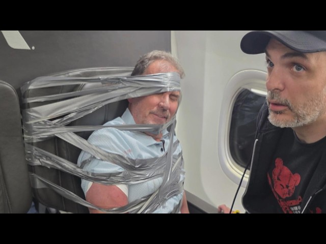 Heroes Who Duct-Taped Unruly Plane Passenger Speak Out