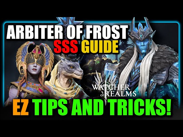 Arbiter of Frost - Dolores + Infernal - Immortal Codex SSS Guide | Watcher of Realms - Test Server