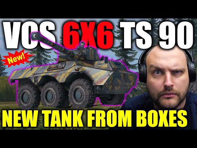 New Tier 9 Wheelie from Boxes: Is the VCS 6x6 TS 90 Any Good?