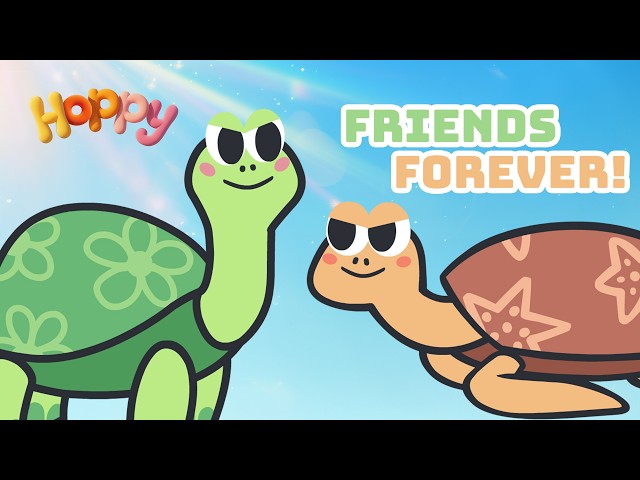 🌊 A Turtle Adventure With Jasmin + Sing Along! 🐢🎶 🌈 Hoppy Friends Family