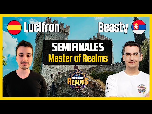 Lucifron VS Beasty #3 | SEMIFINALES del MASTER OF THE REALM | Age of Empires 4