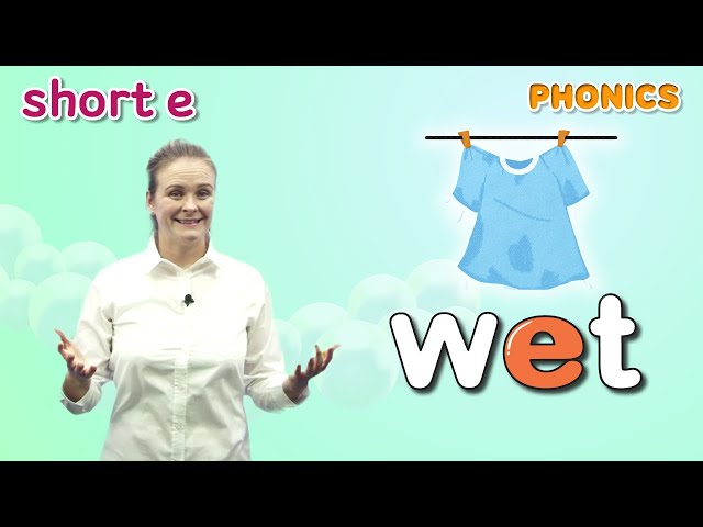Short Vowels | Lesson 5 Short Vowel e (eg, es, et) | 4 Step Phonics