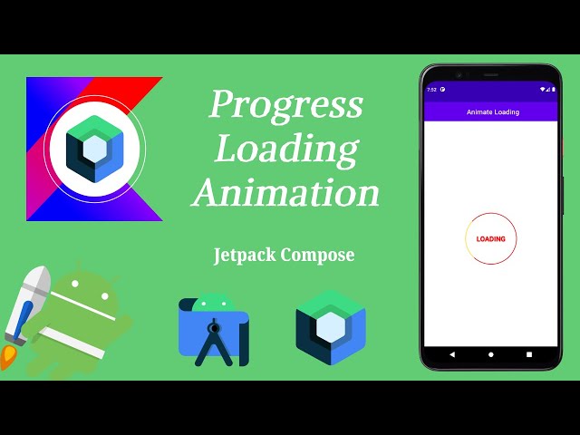 How to Implement Loading Animation in Jetpack Compose | Android | Kotlin | Make it Easy