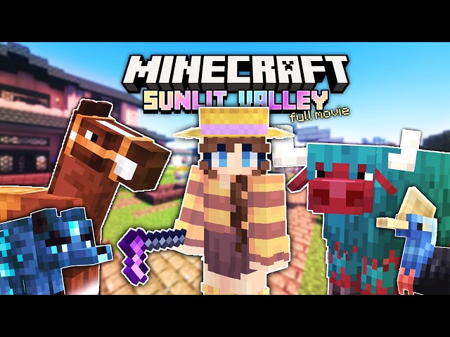 I Played the CUTEST Minecraft Farming Modpack! [FULL MOVIE]