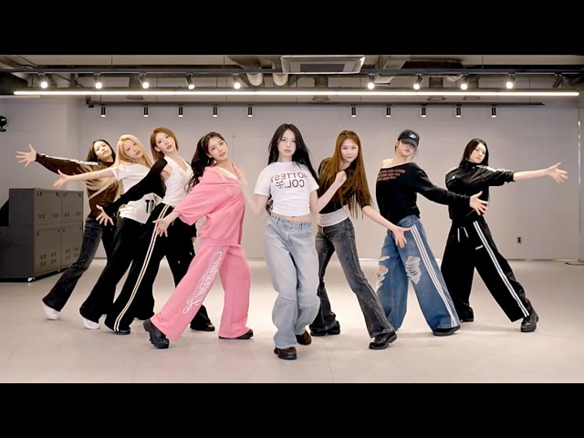Hearts2Hearts - '15-LOVE' Dance Practice [MIRRORED]