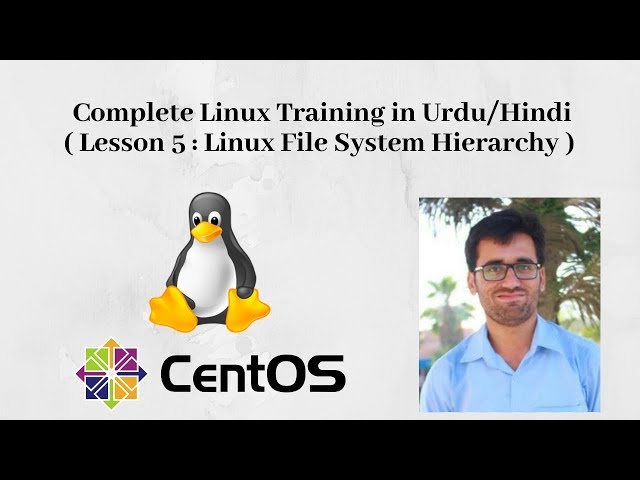 Complete Linux Training in Urdu/Hindi: Lesson # 5 Linux File System Hierarchy