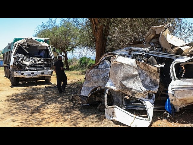 At least 17 people killed in Kenya road crash, most of them Catholic pilgrims