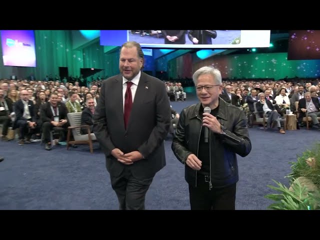 Jensen Huang x Marc Benioff at Dreamforce 2026