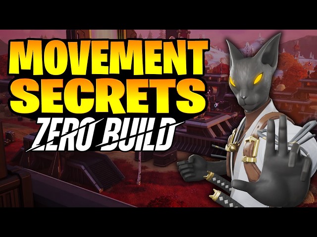 3 Simple Tricks to get PRO MOVEMENT in Fortnite Zero Build