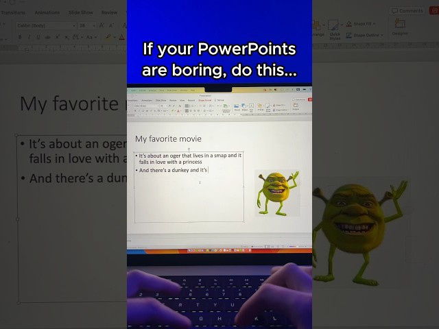 Easy Power Point Tutorial (without Morph) for boring presentations 🤩 #powerpoint #tutorial