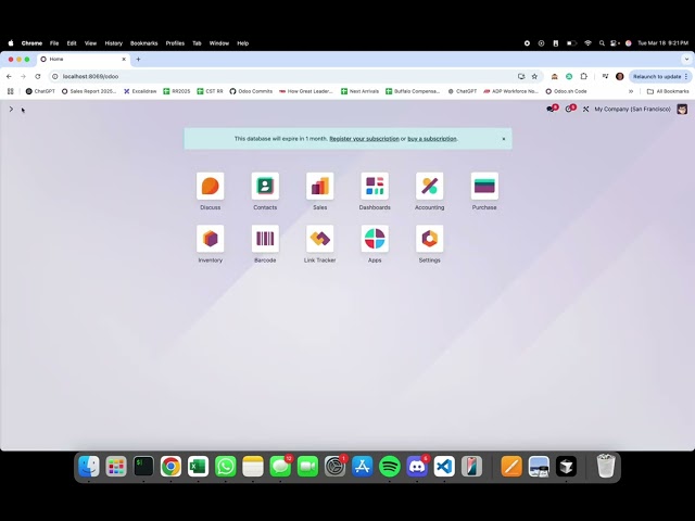 Odoo V18 - Google Maps Integration