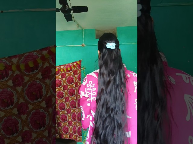 Flower Hairstyle,💐🪷 #hairstyle#trending #shorts #hairtutorial #longhairgrowthtips#haircare