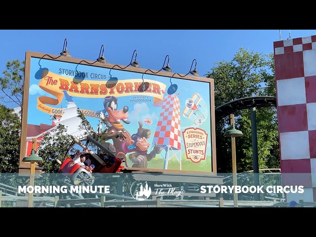 Storybook Circus in New Fantasyland at Magic Kingdom Park - Walt Disney World Resort (4K) (HD)