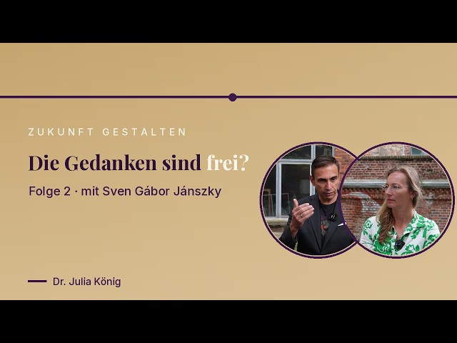 Shaping the Future #2 "Are thoughts truly free?" on BCIs with Sven Gábor Jánszky & Dr. Julia König