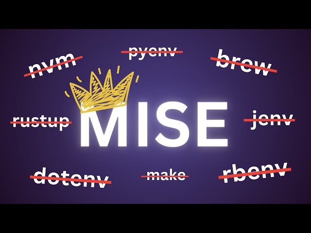 Mise: The BEST Way to Manage Versions of Node, Python, Go (and Much More...)