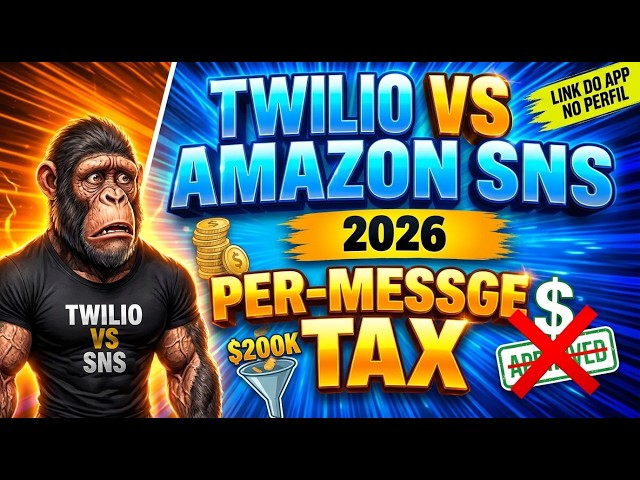 Twilio vs Amazon SNS 2026: The Per-Message Tax Quietly Draining $200K a Year You Never Approved