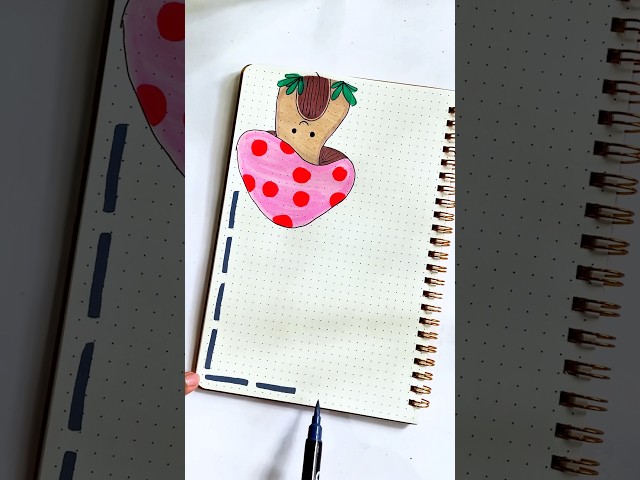 Cute front page border design ideas for project #art #diy #satisfying #shorts #doodle