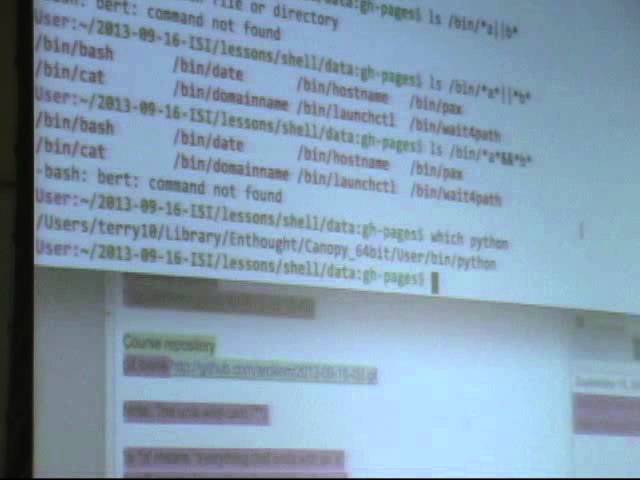 The Unix Shell Programming
