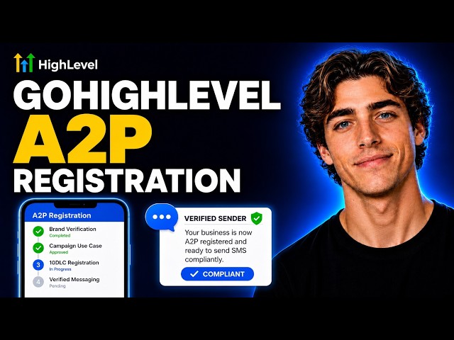 GoHighLevel A2P Registration | Register A2P in GHL (FAST & EASY)
