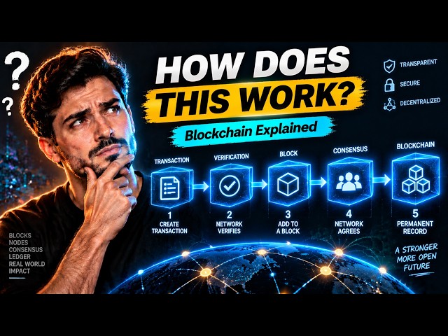 How Blockchain Actually Works? The Technology Behind Bitcoin Explained