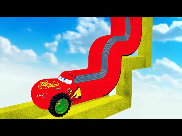 Thrilling Test: LONG CARS vs STAIRS in Teardown