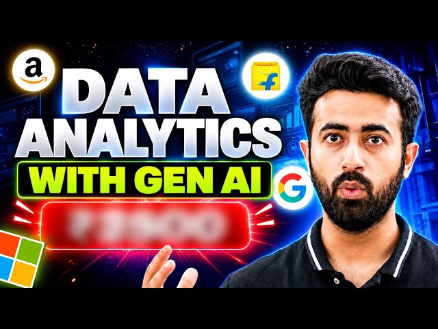 Master Data Analytics with Gen AI | Complete Learning Course