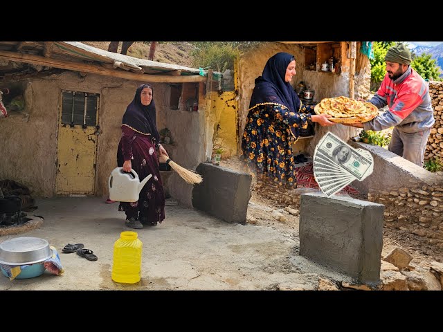 Mother Kohistan works honestly and tirelessly, baking traditional bread and selling it to people in 